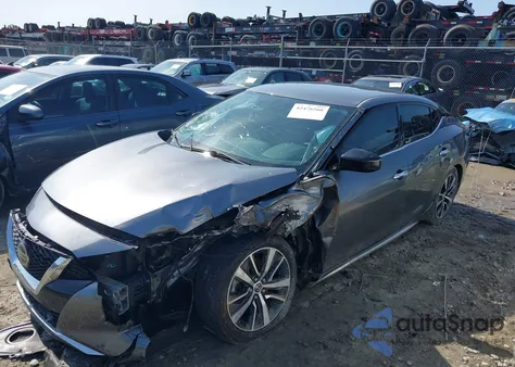 2019 Nissan Maxima 3.5 S из США, поврежденный, VIN 1N4AA6AV2KC380674